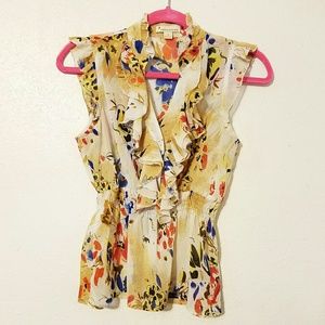 Forever 21 floral shirt